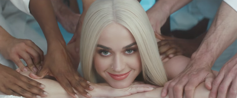 Illustration for article titled Katy Perry Brings Her Trademark Subtlety to the 'Bon Appétit' Video